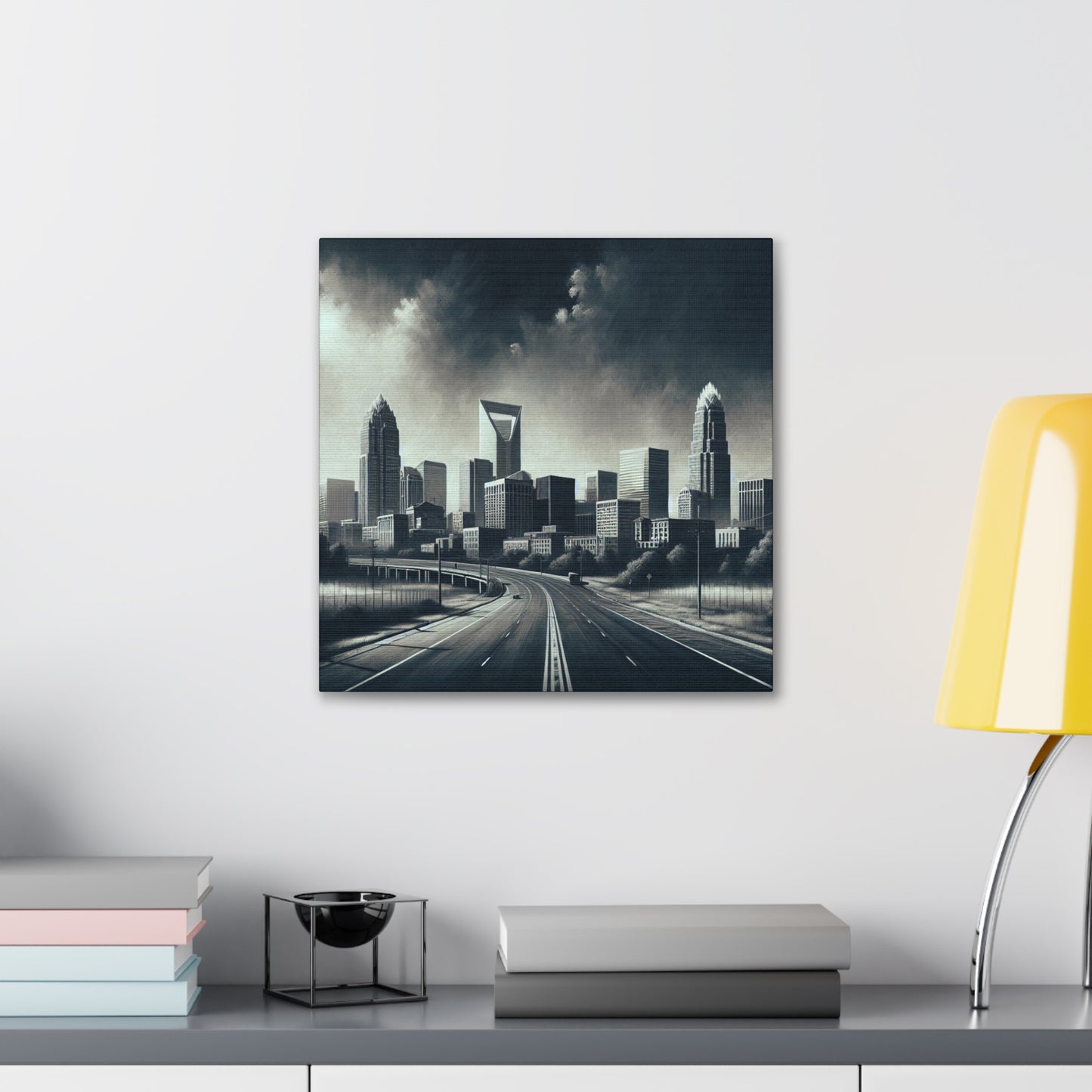 "Urban Symphony in Motion" - Canvas