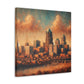 "Concrete Symphony: Urban Elegance" - Canvas