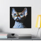 "Kitty's Friendly Expression" - Canvas