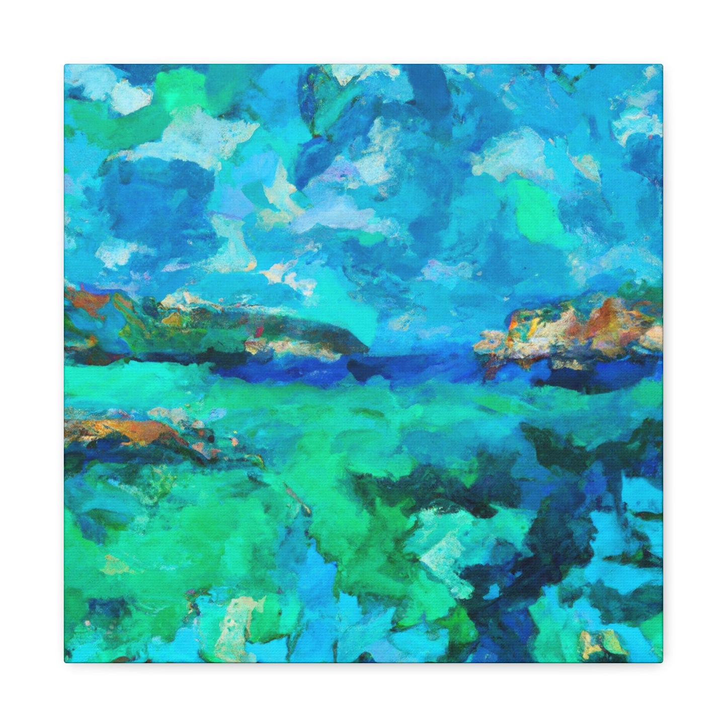 "Beaches of Impressionism" - Canvas