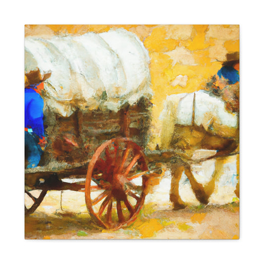 Chuck Wagon Reflections - Canvas