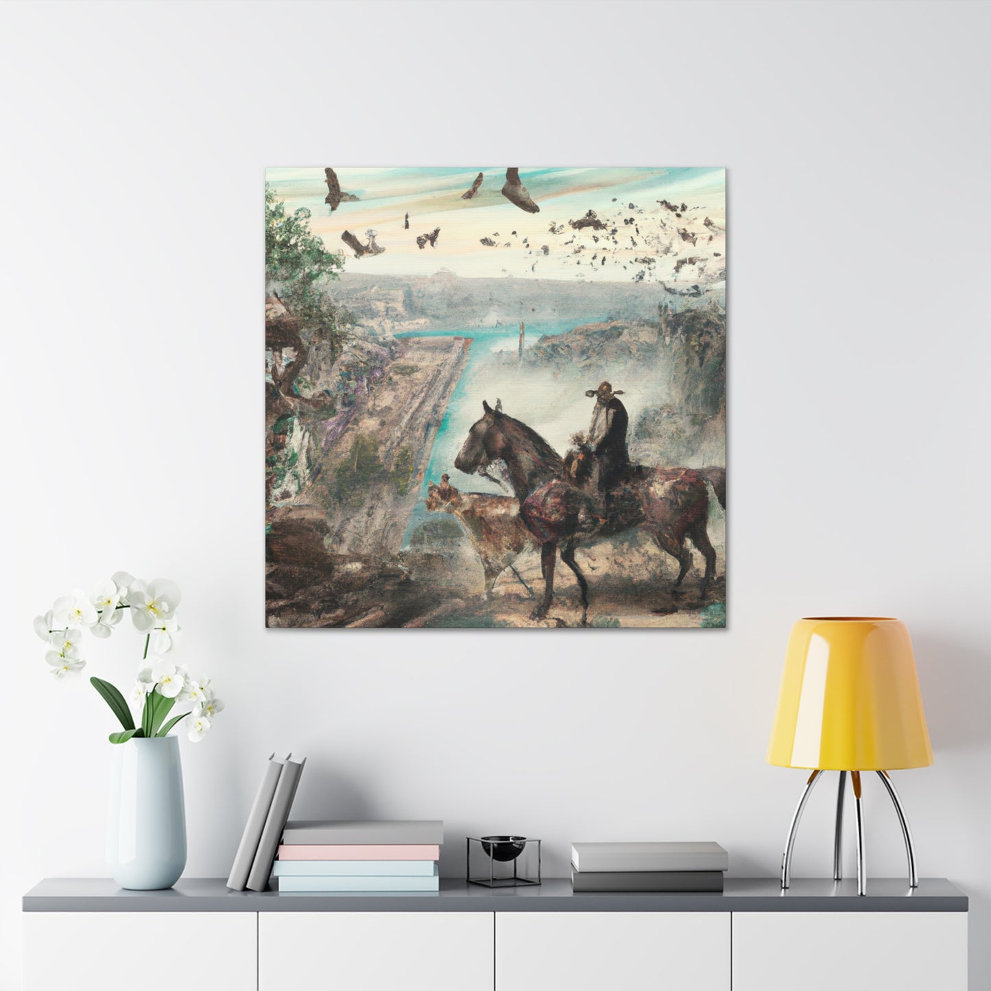 "Cattle on the Range" - Canvas