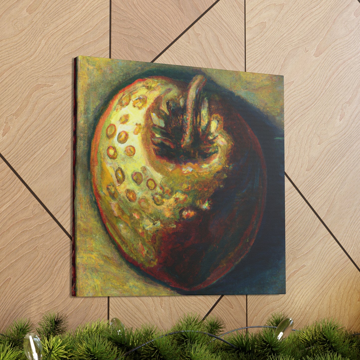 Still Life With Apple - Canvas