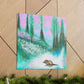 Beaver's Dreamscape Portrait - Canvas