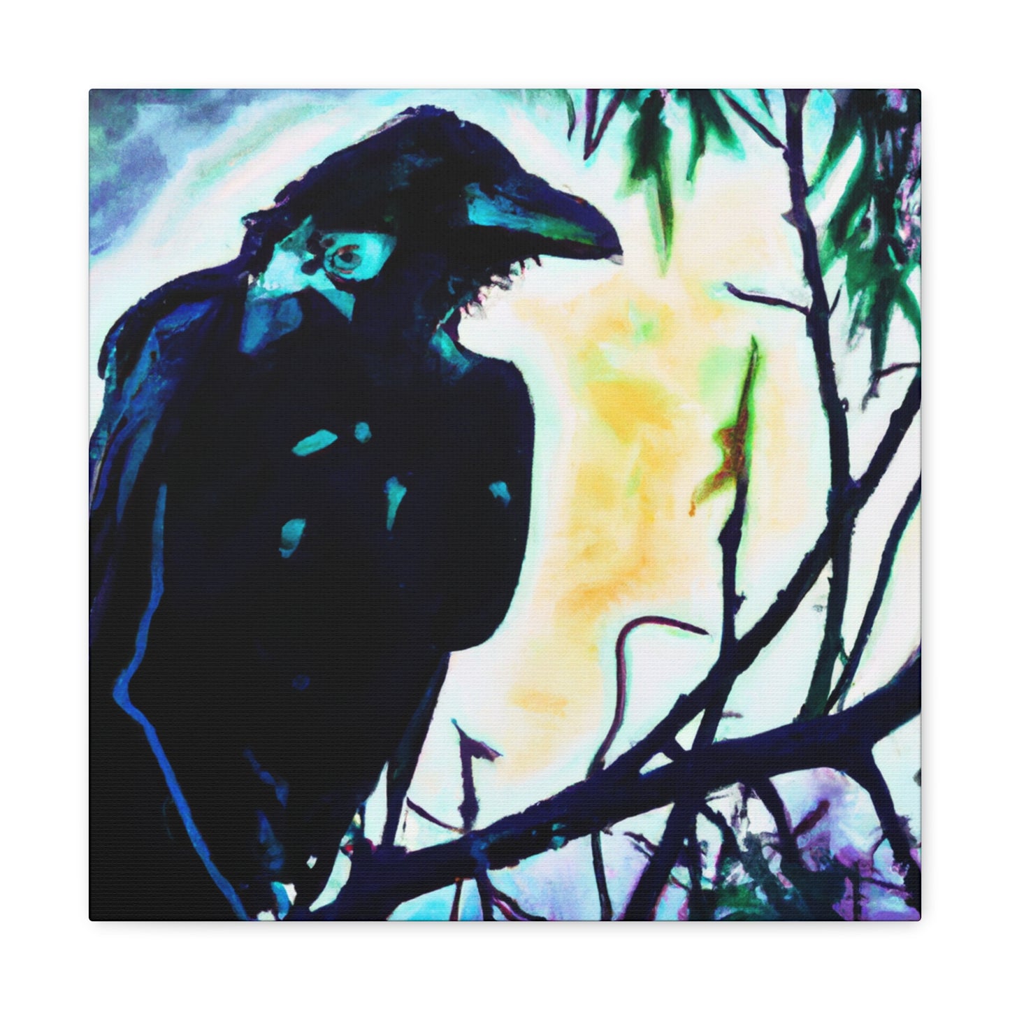 American Crows' Flight - Canvas