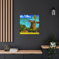 Windmill in Motion - Canvas