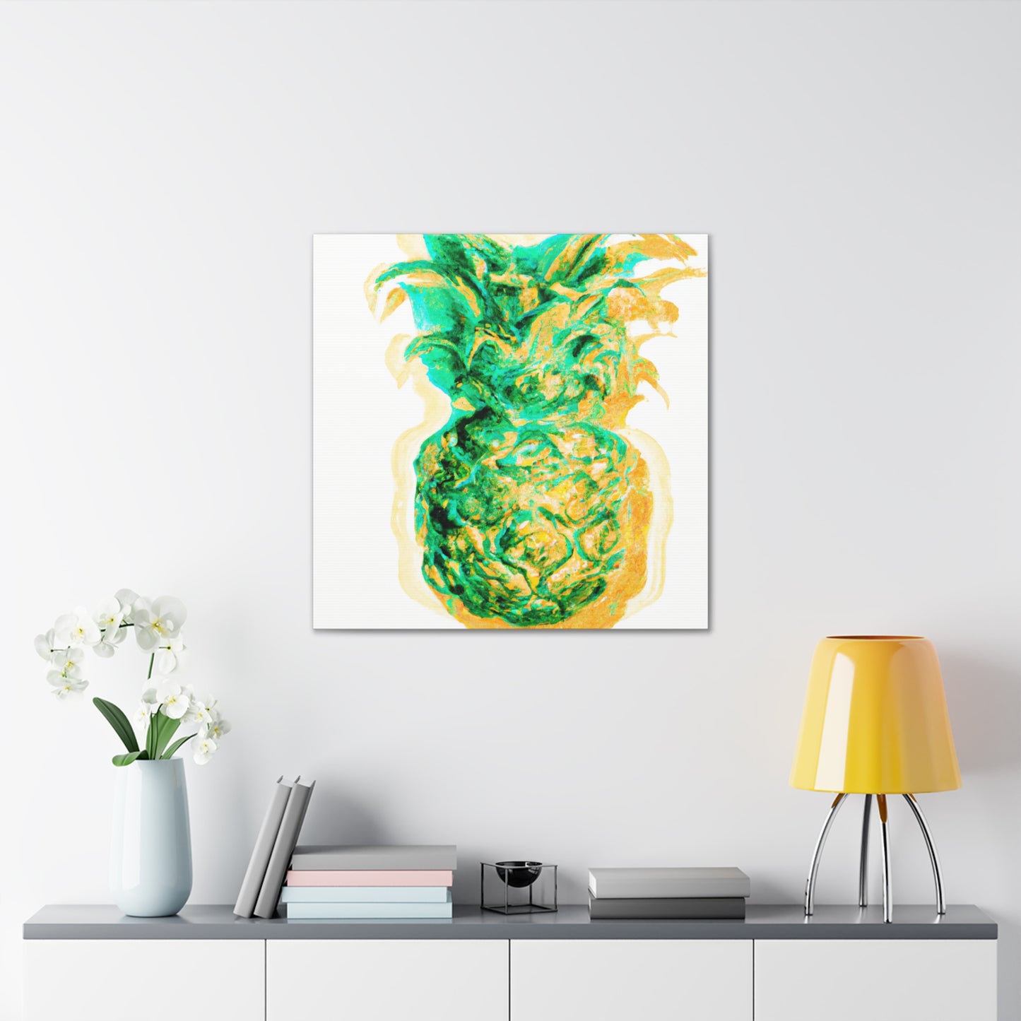 Pineapple in Rococo - Canvas