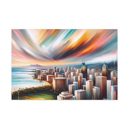 Tropical Serenity Unleashed - Canvas