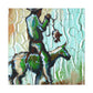 Cowboys on Wild Steeds - Canvas