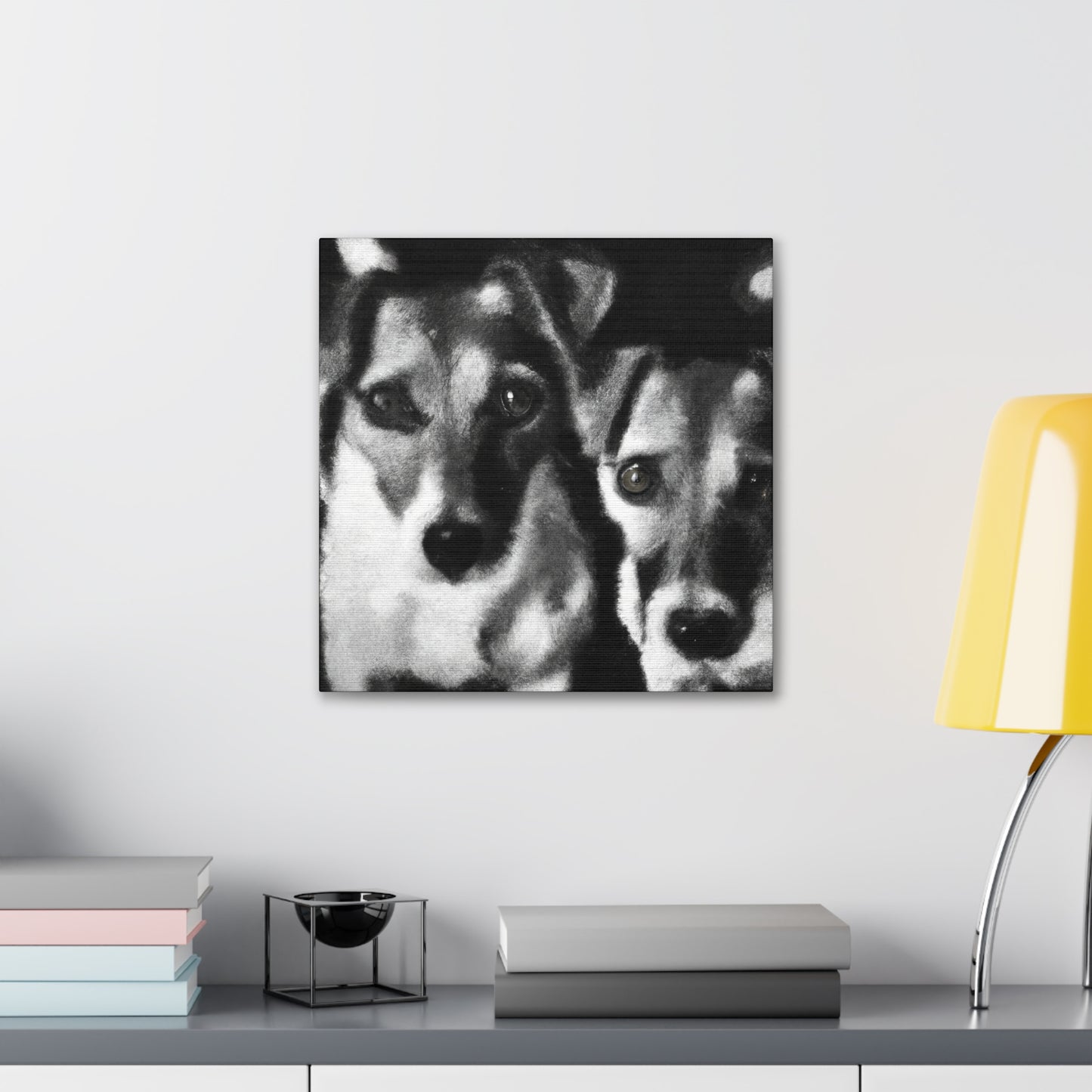 "Jack Russell Impressionism" - Canvas