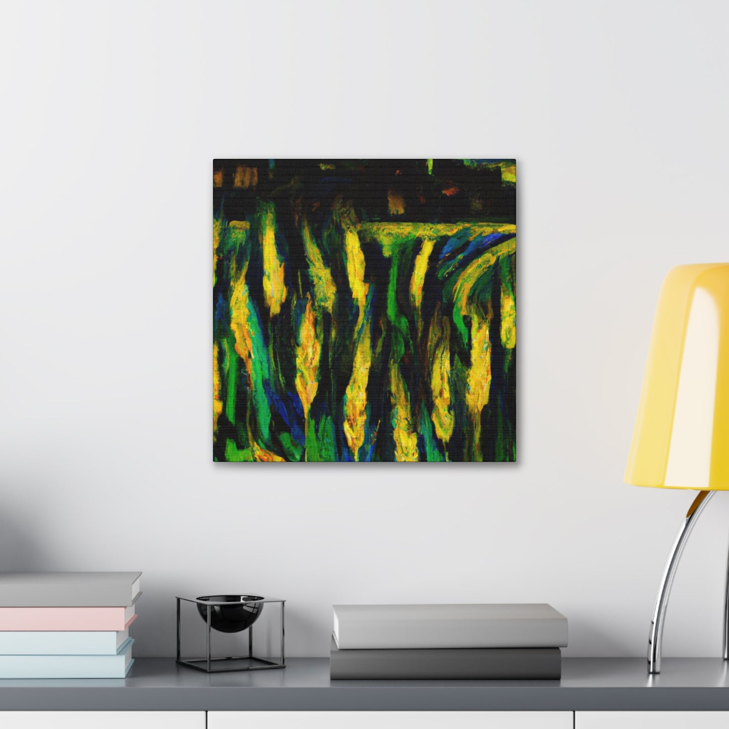 "Wheat Fields of Abstraction" - Canvas