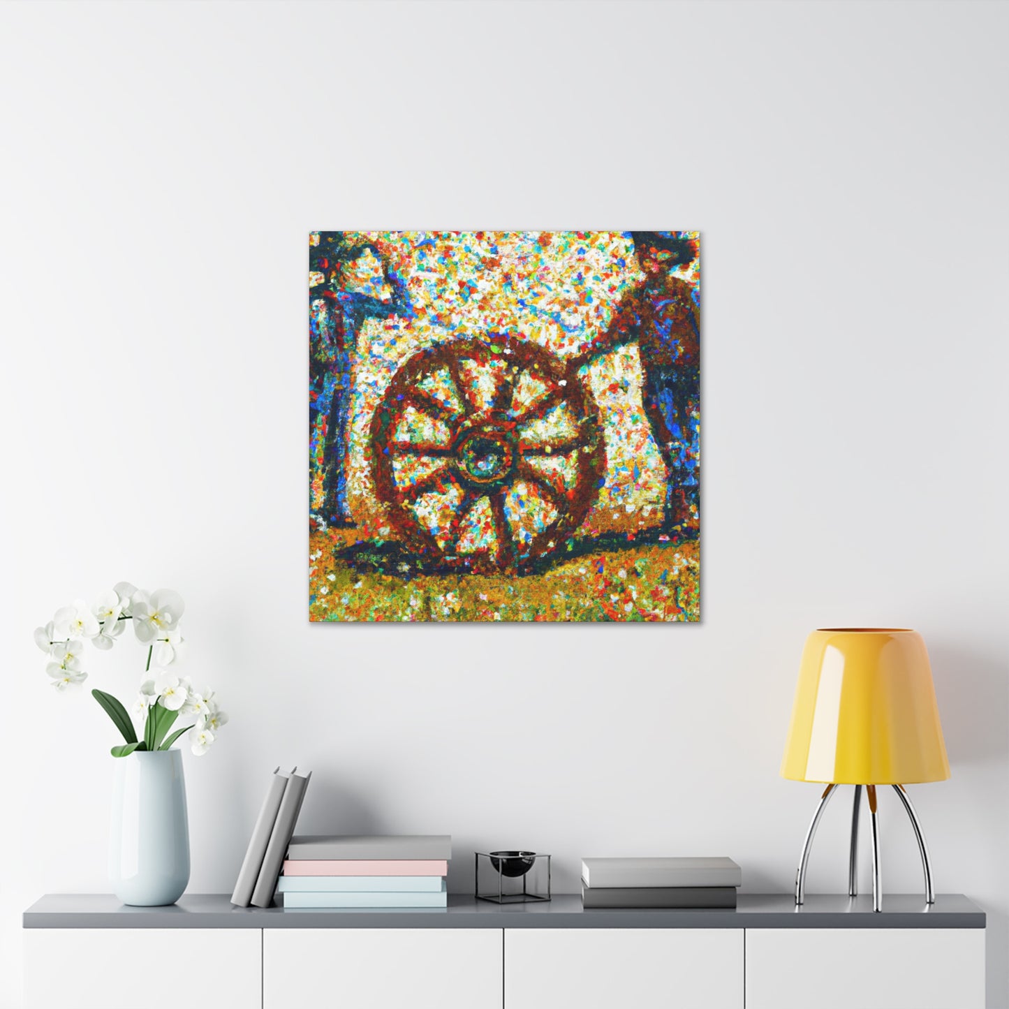 "Wheel of Time Pt. I" - Canvas