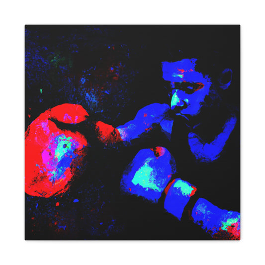 "Boxers in the Ring" - Canvas