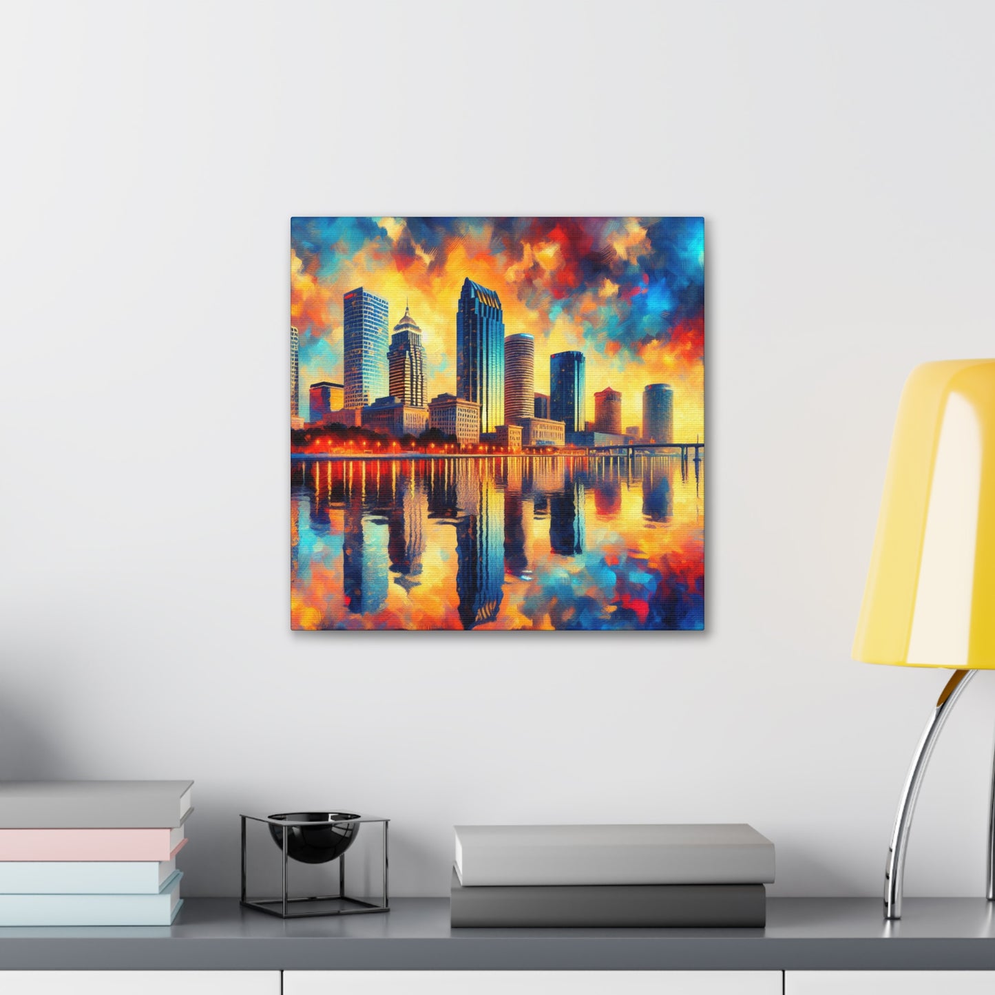 "Enigmatic Tampa Dreams" - Canvas