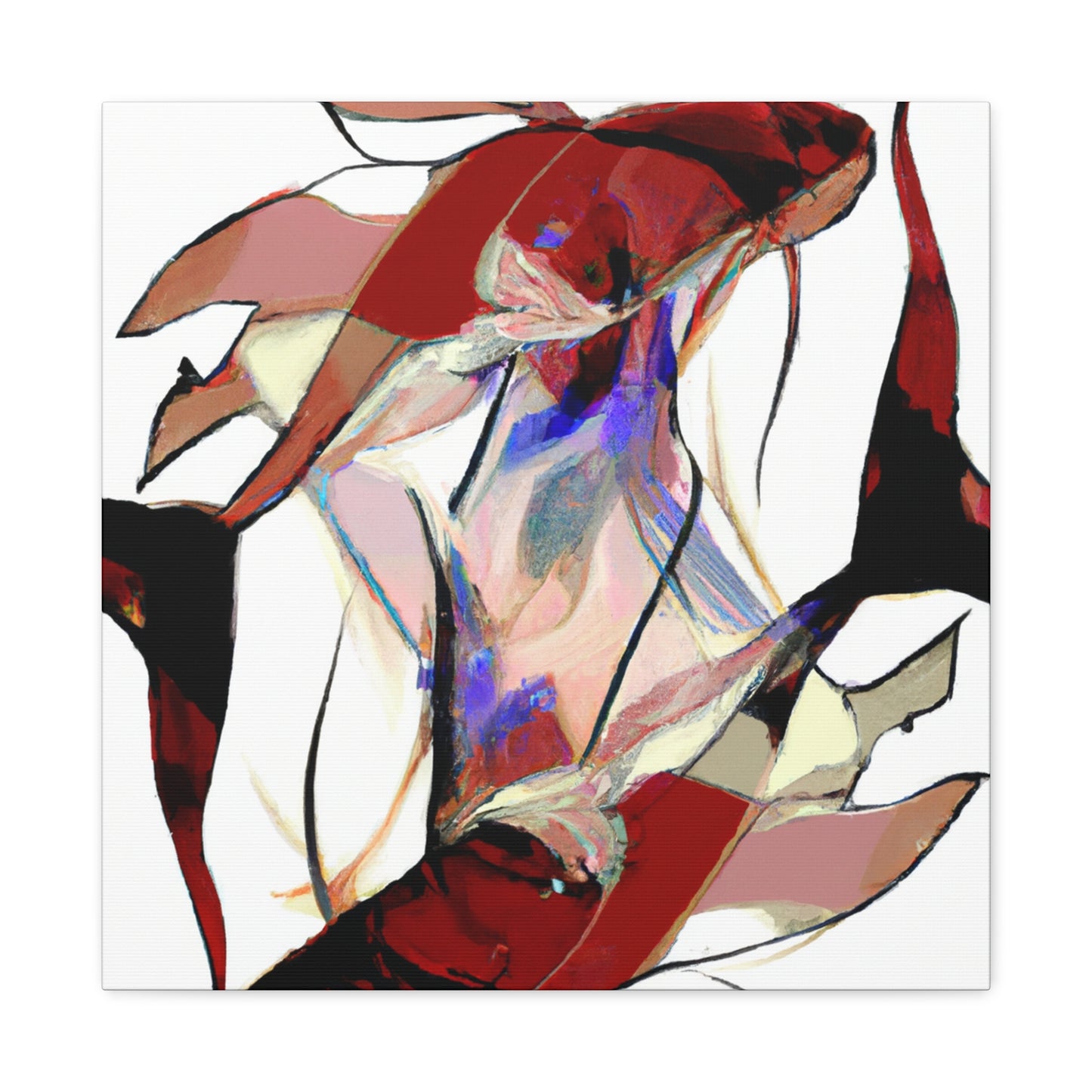 "Swordtail in Splendor" - Canvas