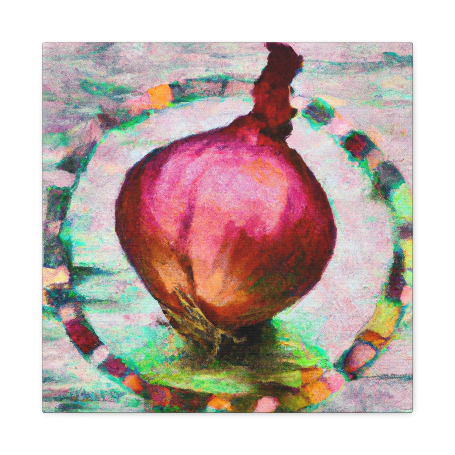 Delectable Onion Delight - Canvas