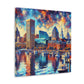 Urban Harmony Unveiled - Canvas