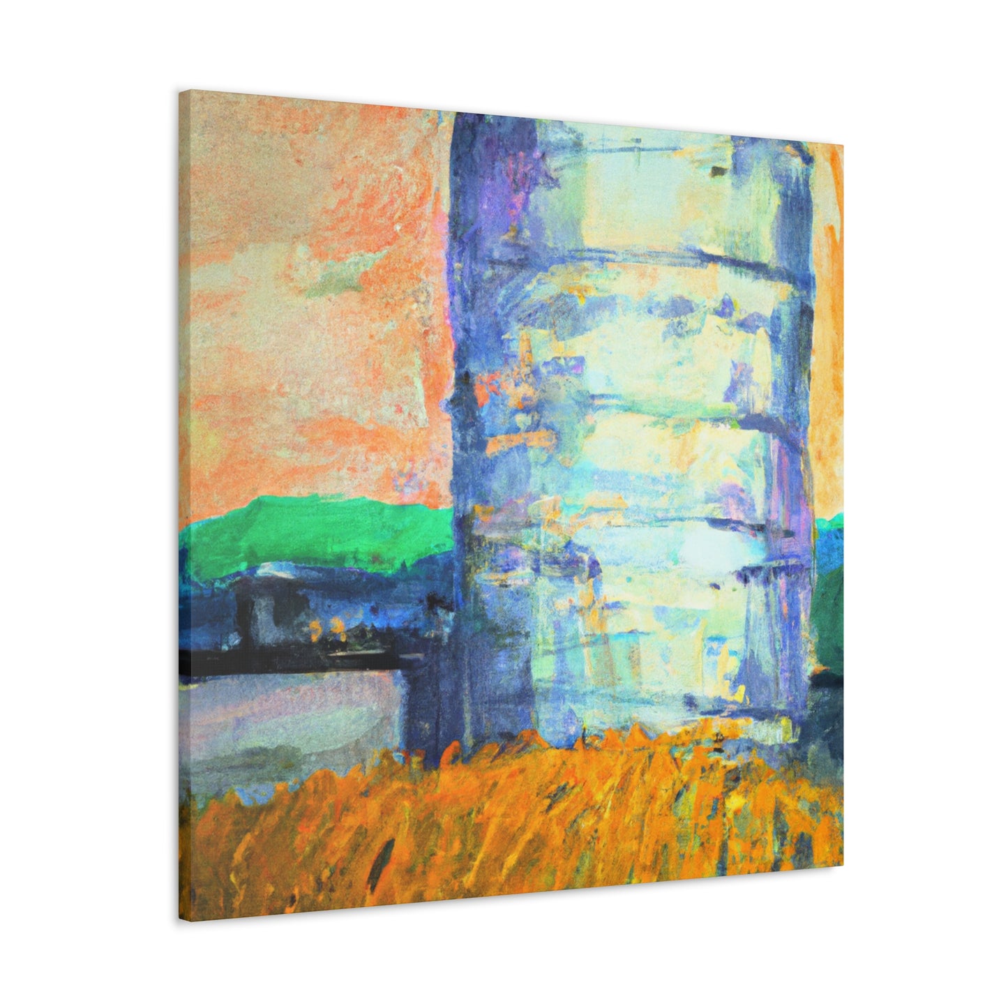 Silo in Abstraction - Canvas