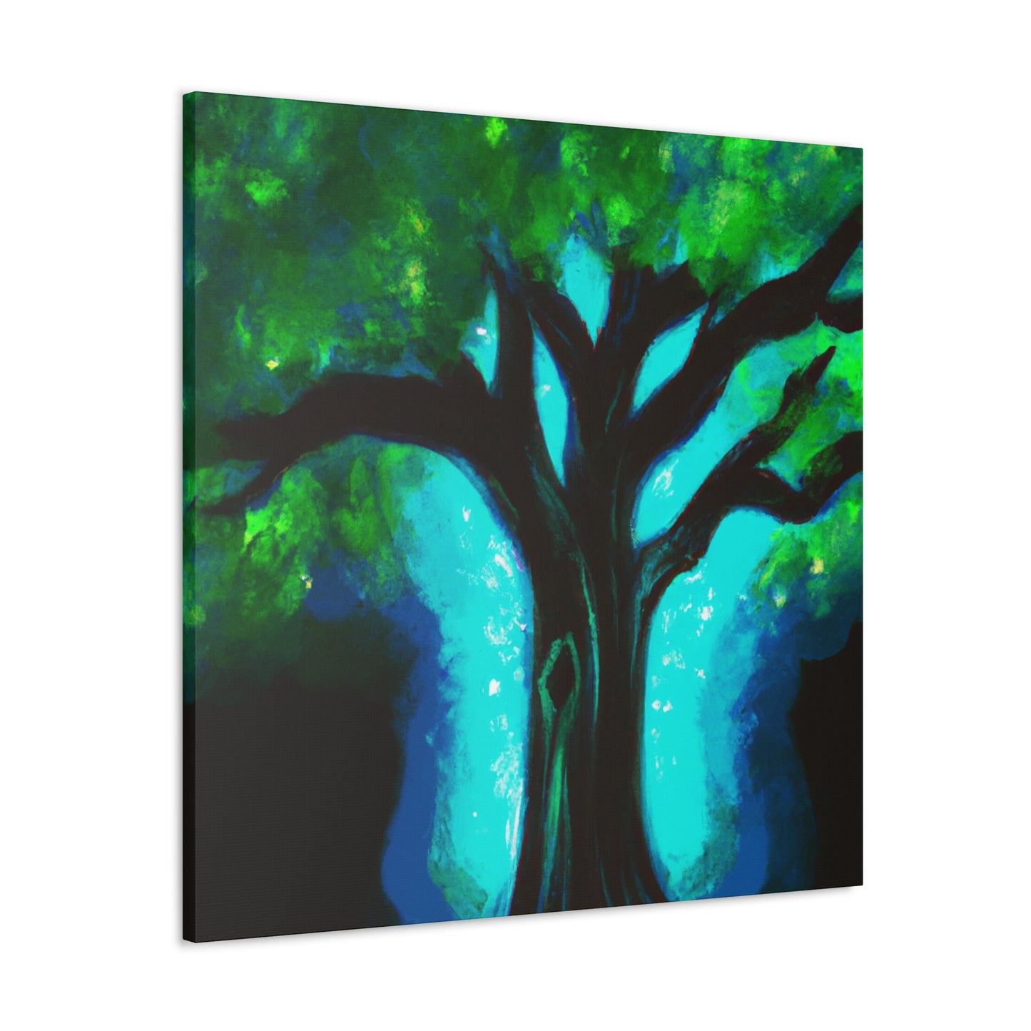 "Oak Tree Ode Variegata" - Canvas