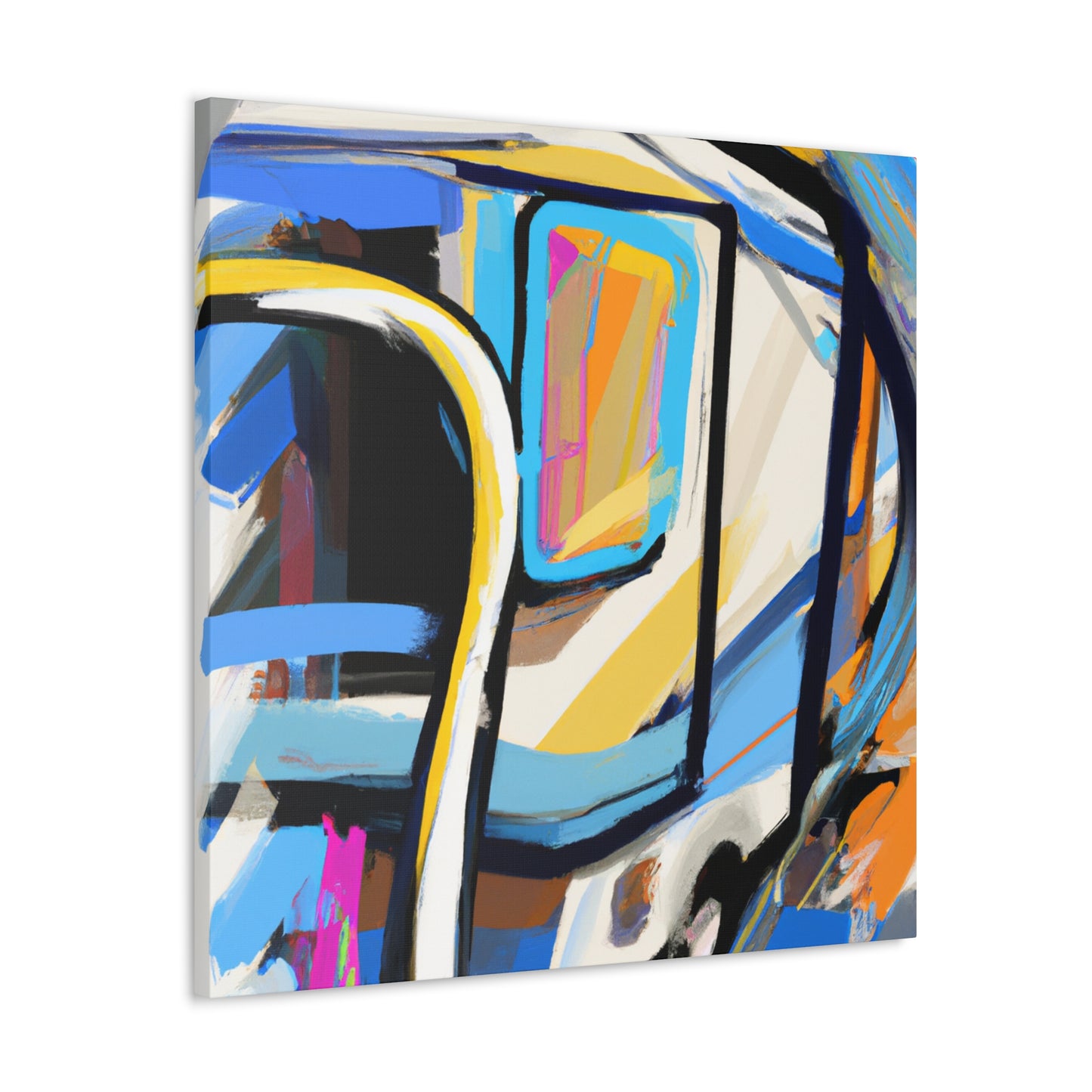 "Camper Van Odyssey" - Canvas