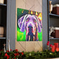 Weimaraner Wonderland - Canvas