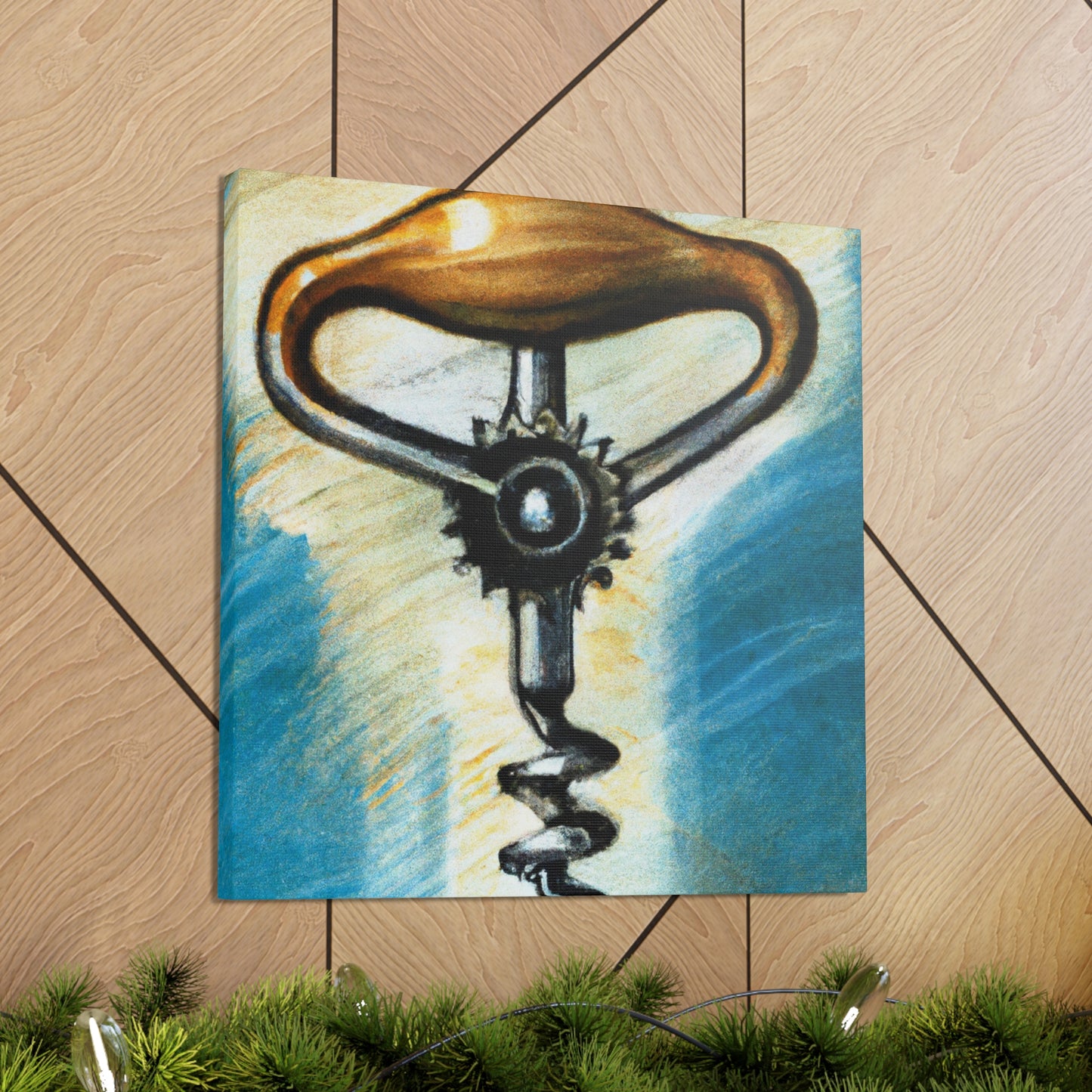 Corkscrew Steampunk Dream - Canvas