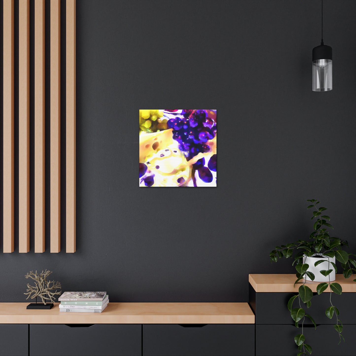 Cheese and Grapes Dream - Canvas