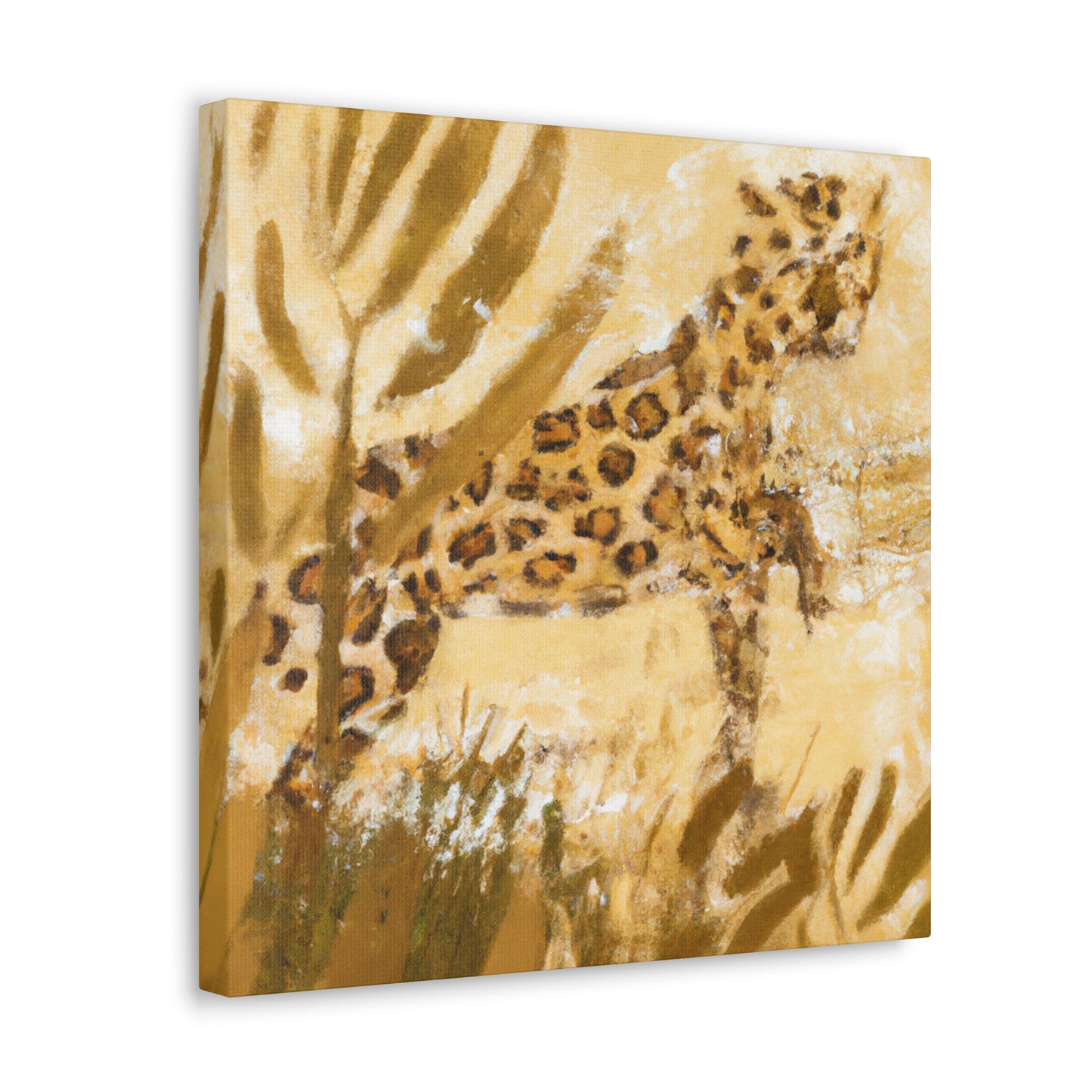 Leopard In Expressionism - Canvas