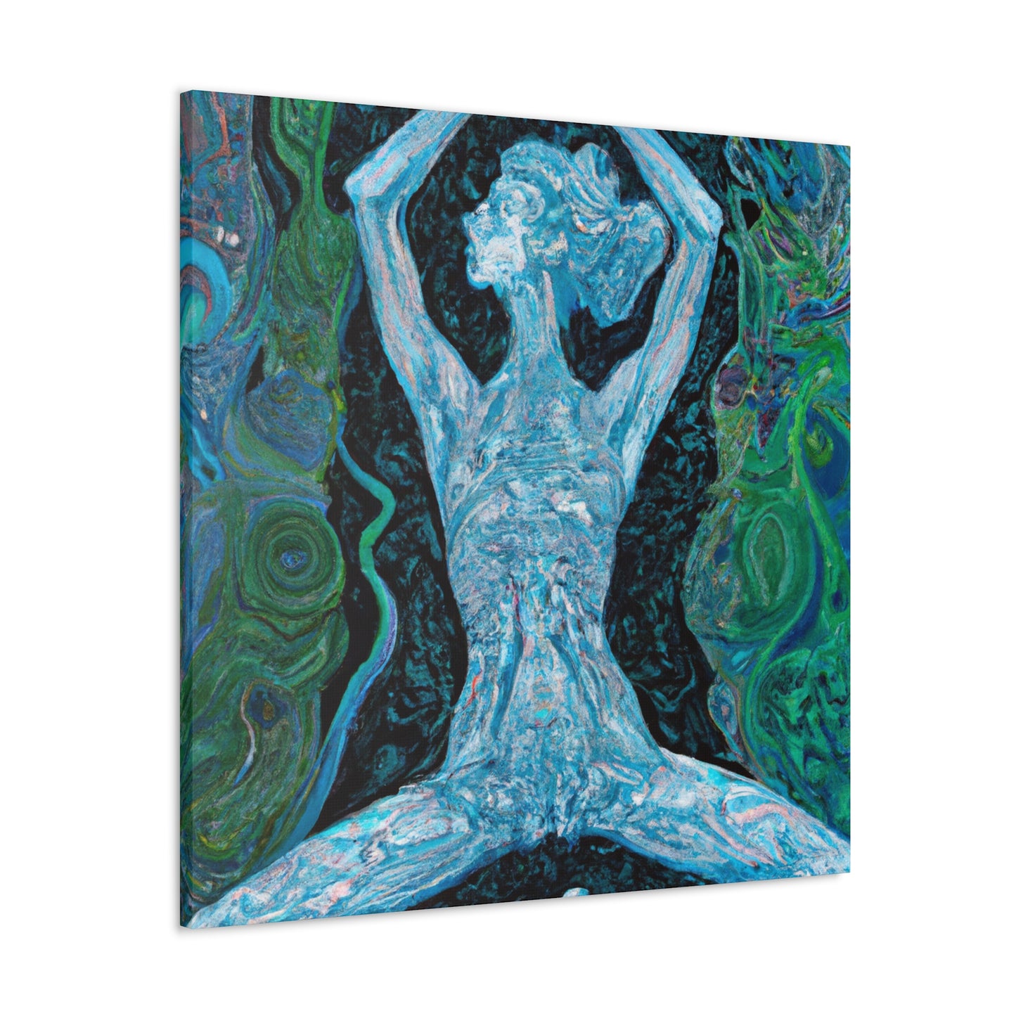 "Yoga in the Nouveau" - Canvas