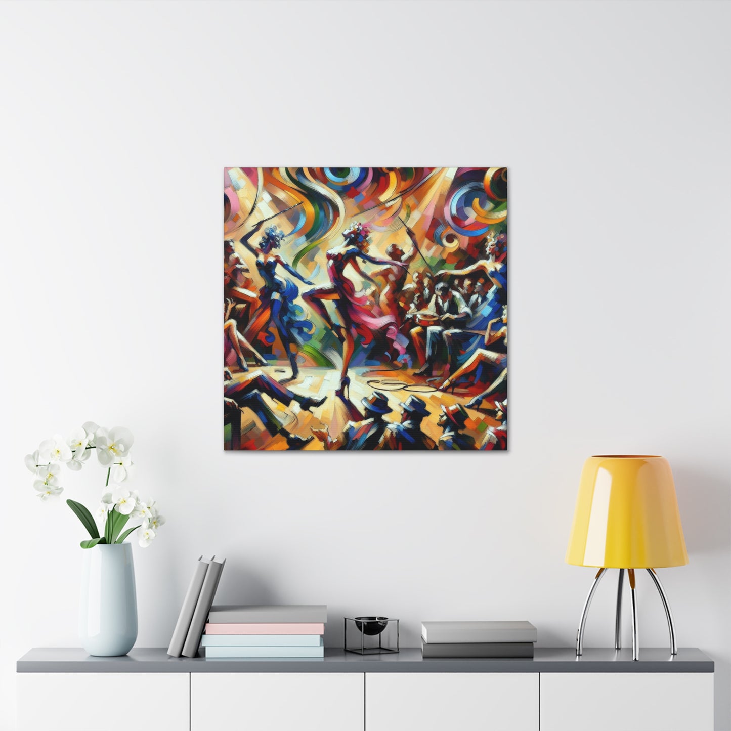 "Brilliance Unveiled: Renaissance Revelry" - Canvas