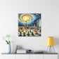 Starry Celestial Reverie - Canvas