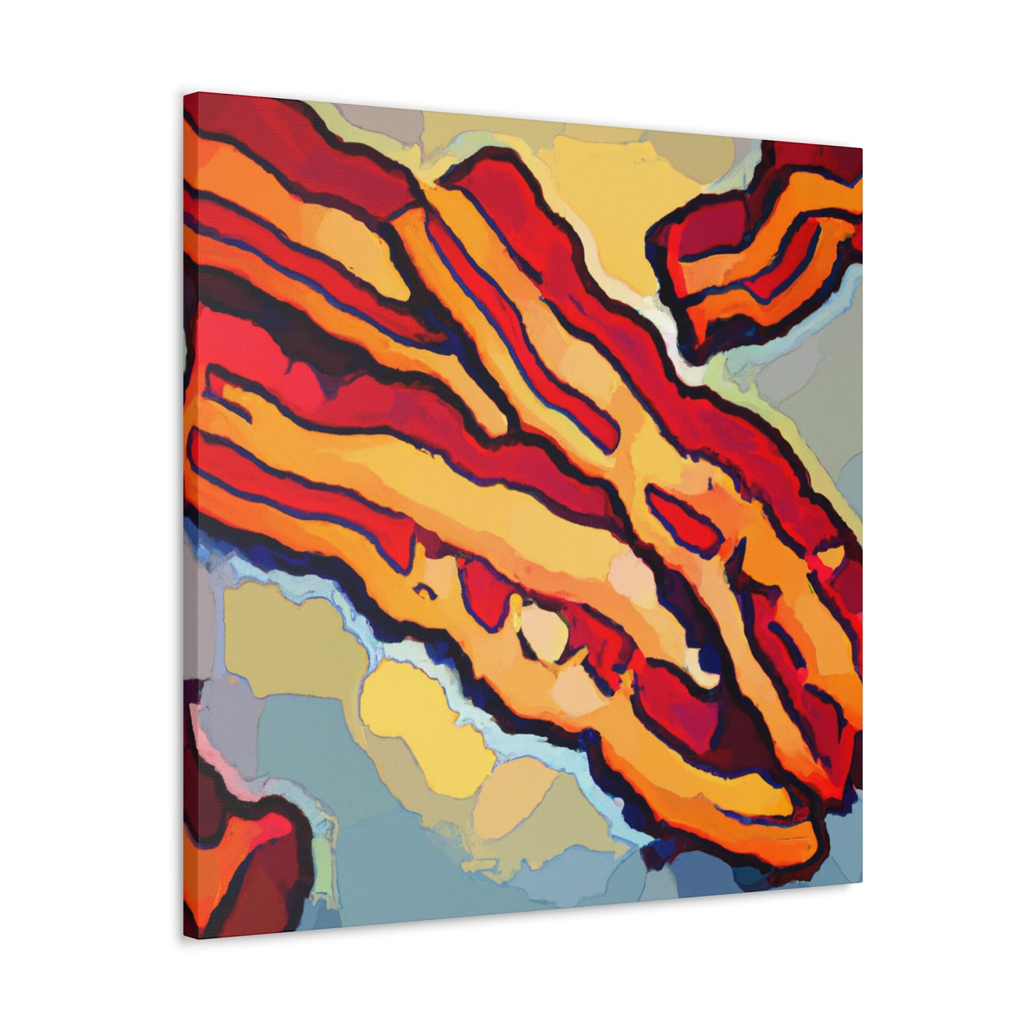 "Bacon in Pop Art" - Canvas