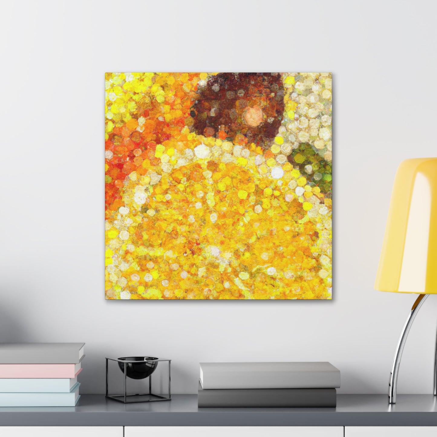 "Orange Ode to Spring" - Canvas