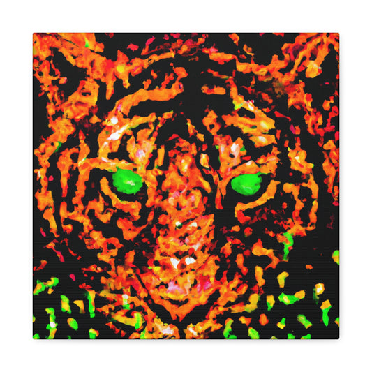 Tiger Roaring Triumphant - Canvas