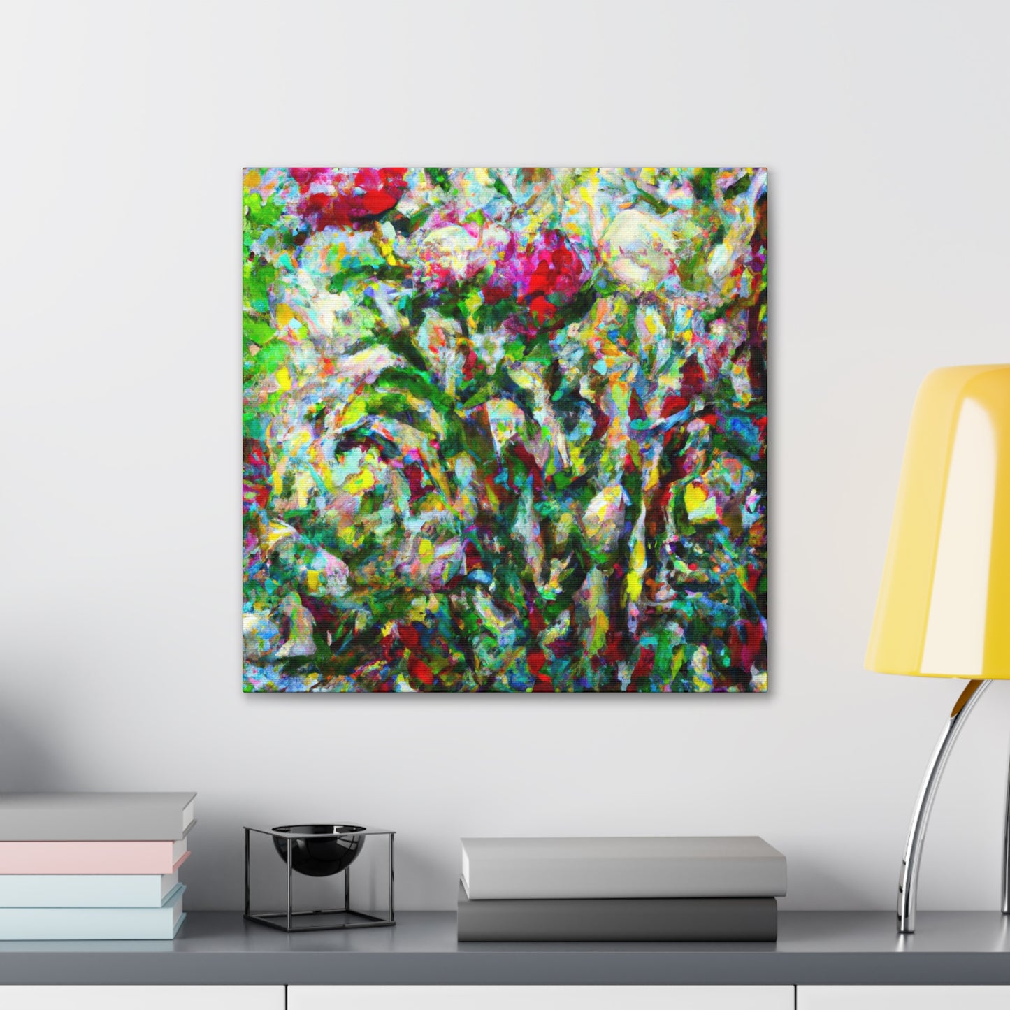 Peony in Impressionism - Canvas