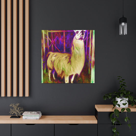 Llama Majestic Splendor - Canvas