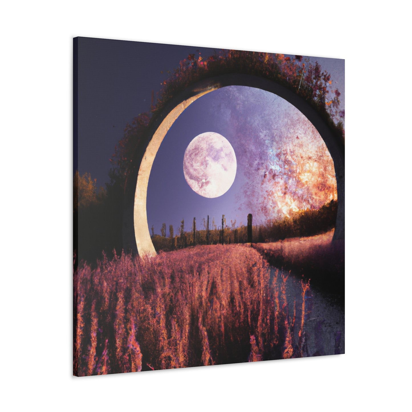 Dreamy Twilight Scene - Canvas