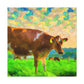 Jersey Cow Majesty Quality - Canvas