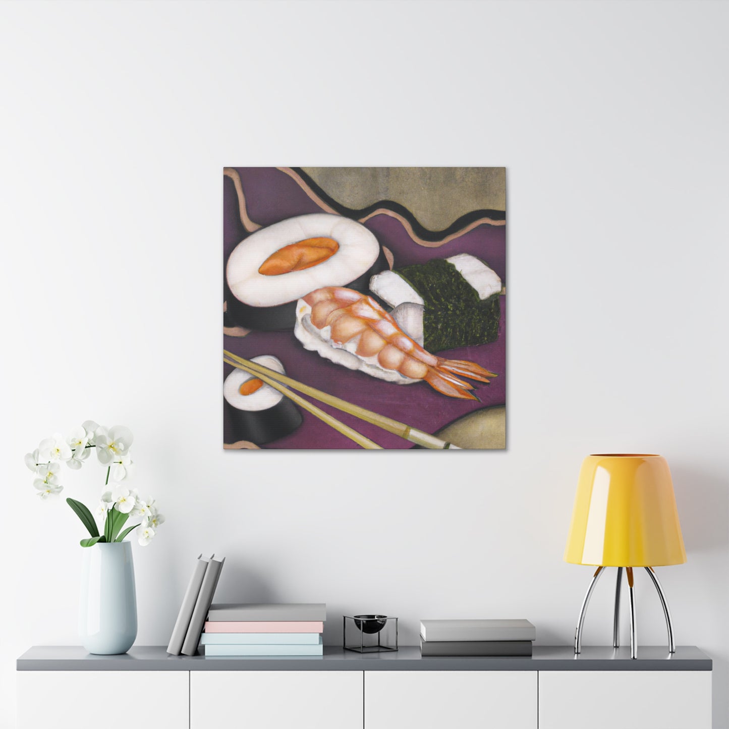 "Sushi of Art Nouveau" - Canvas