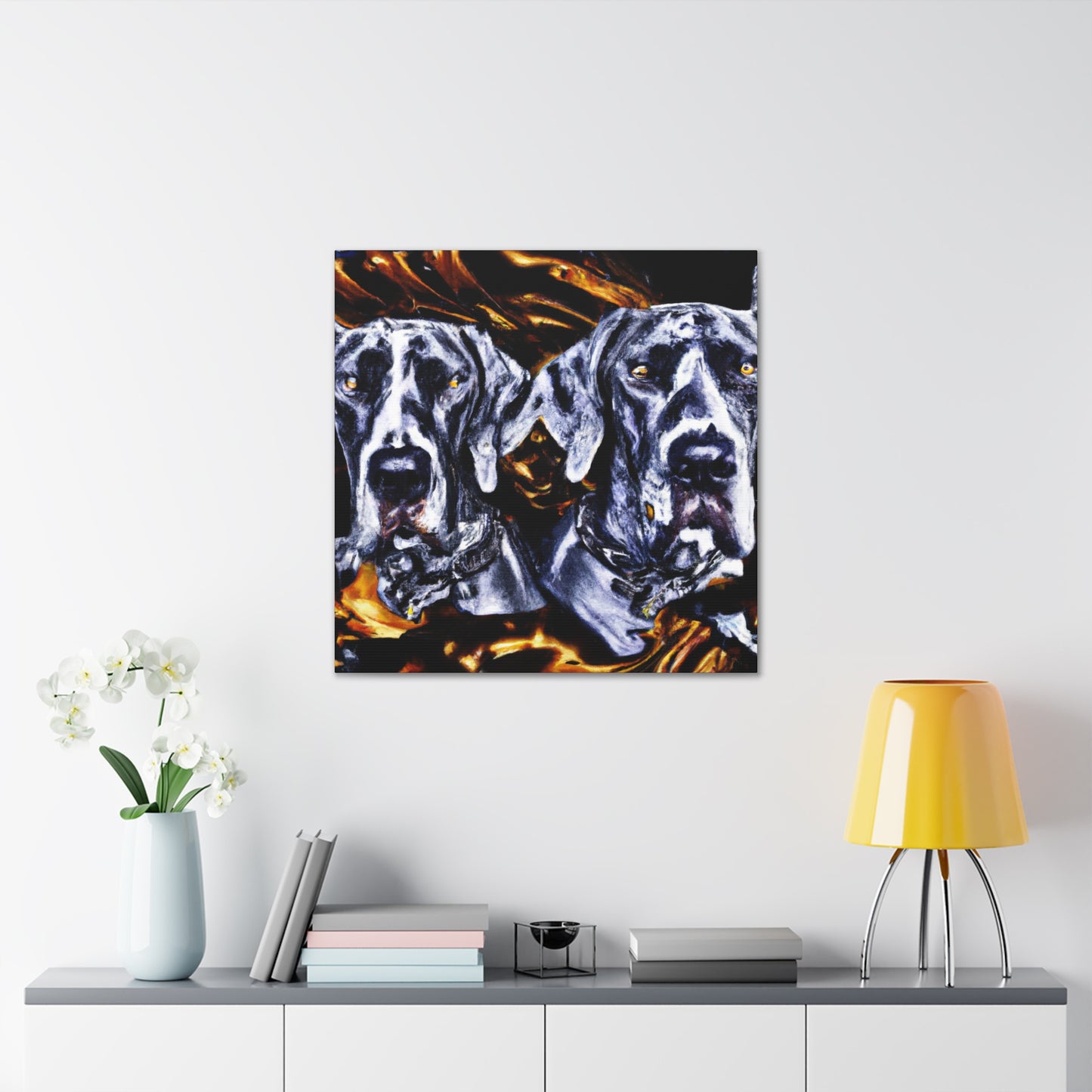 Great Dane in Dreamland - Canvas