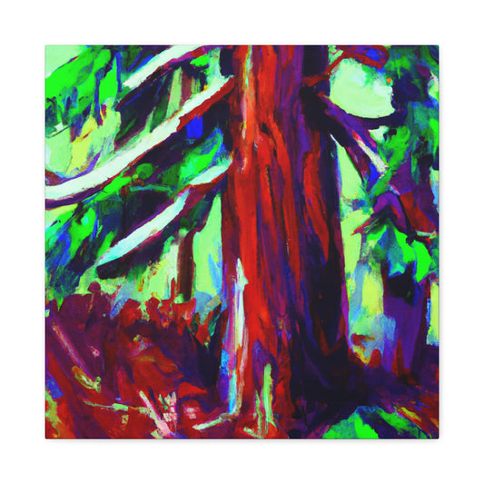 "Redwood in Abstraction" - Canvas