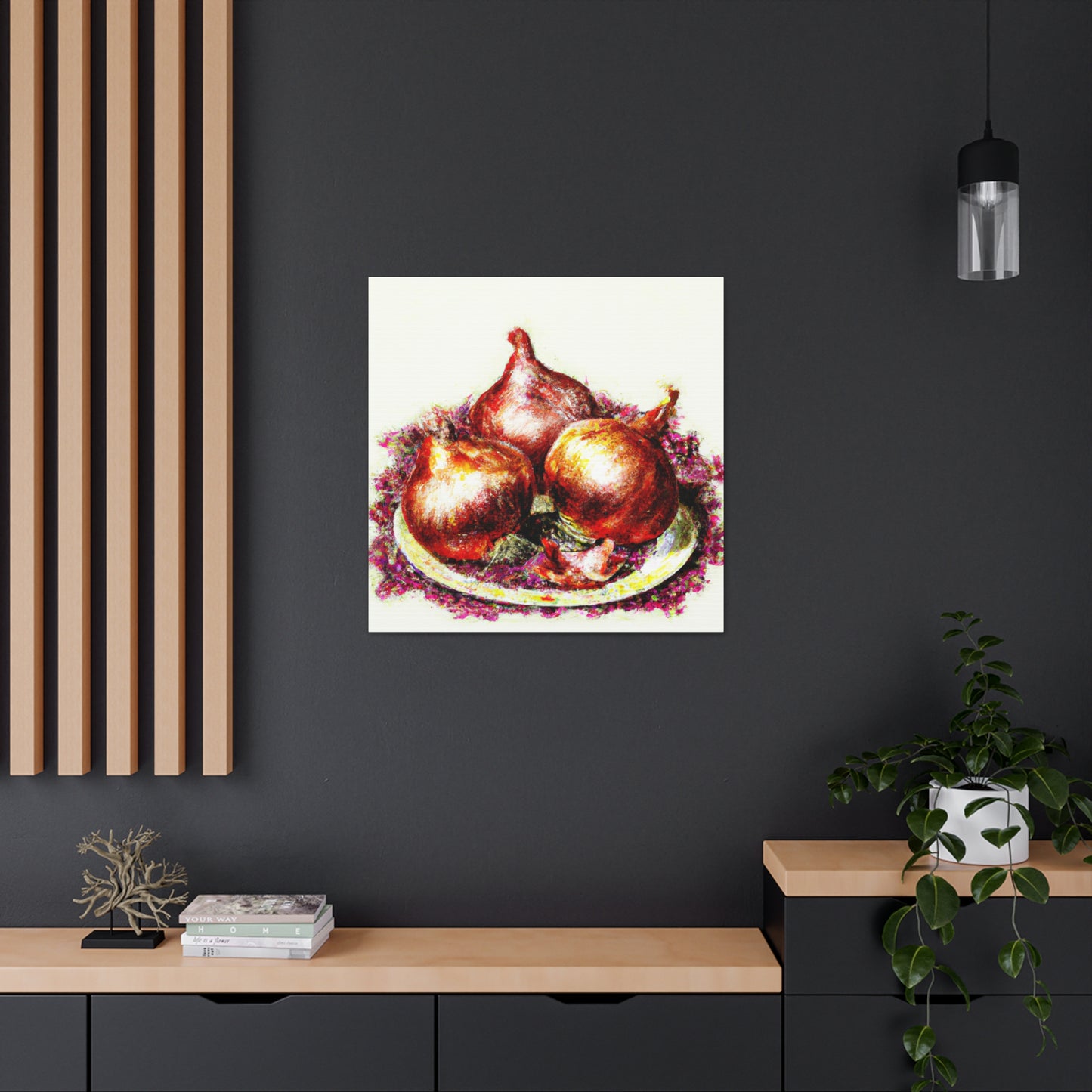 Onion in Rococo Style - Canvas