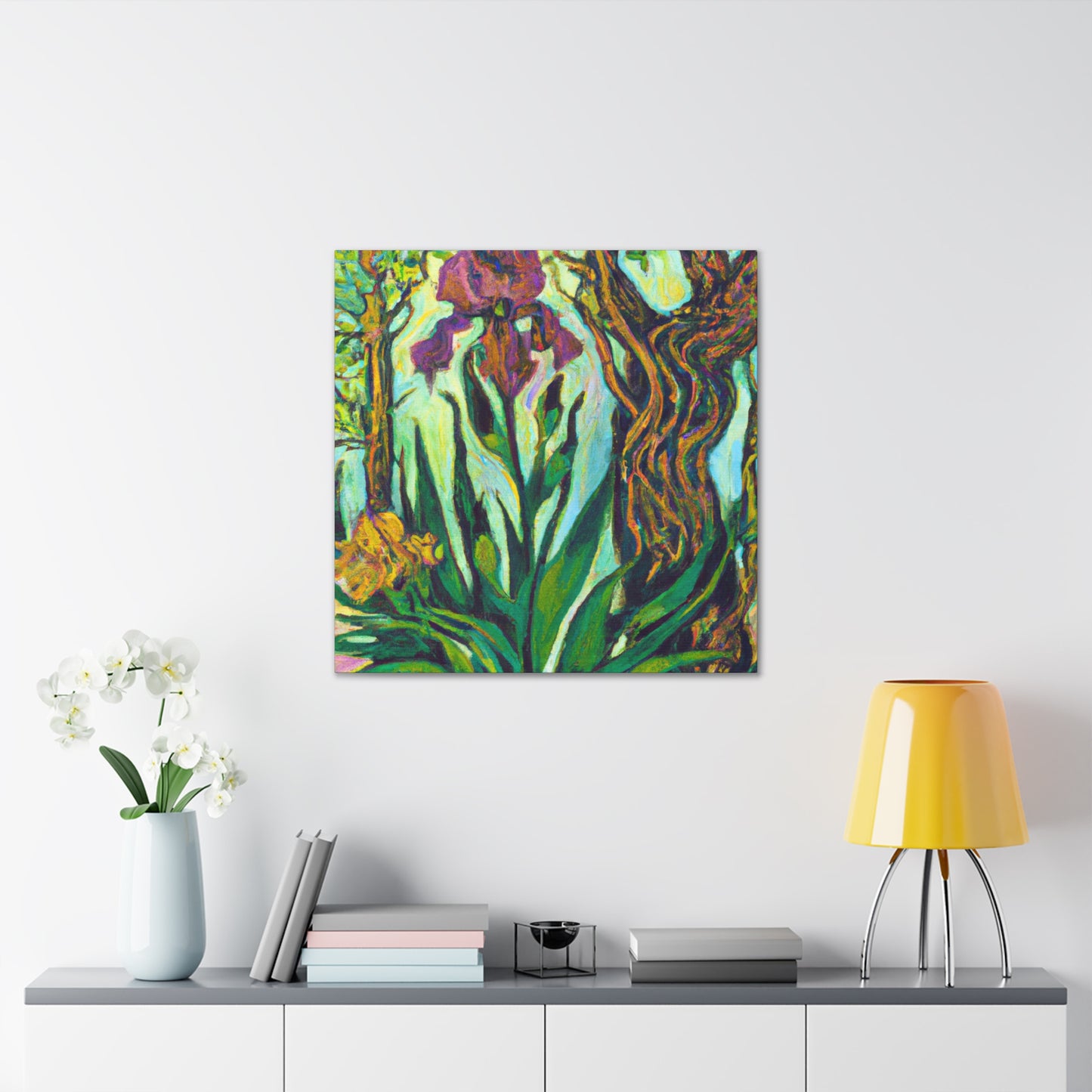 Iris of Elegant Beauty - Canvas