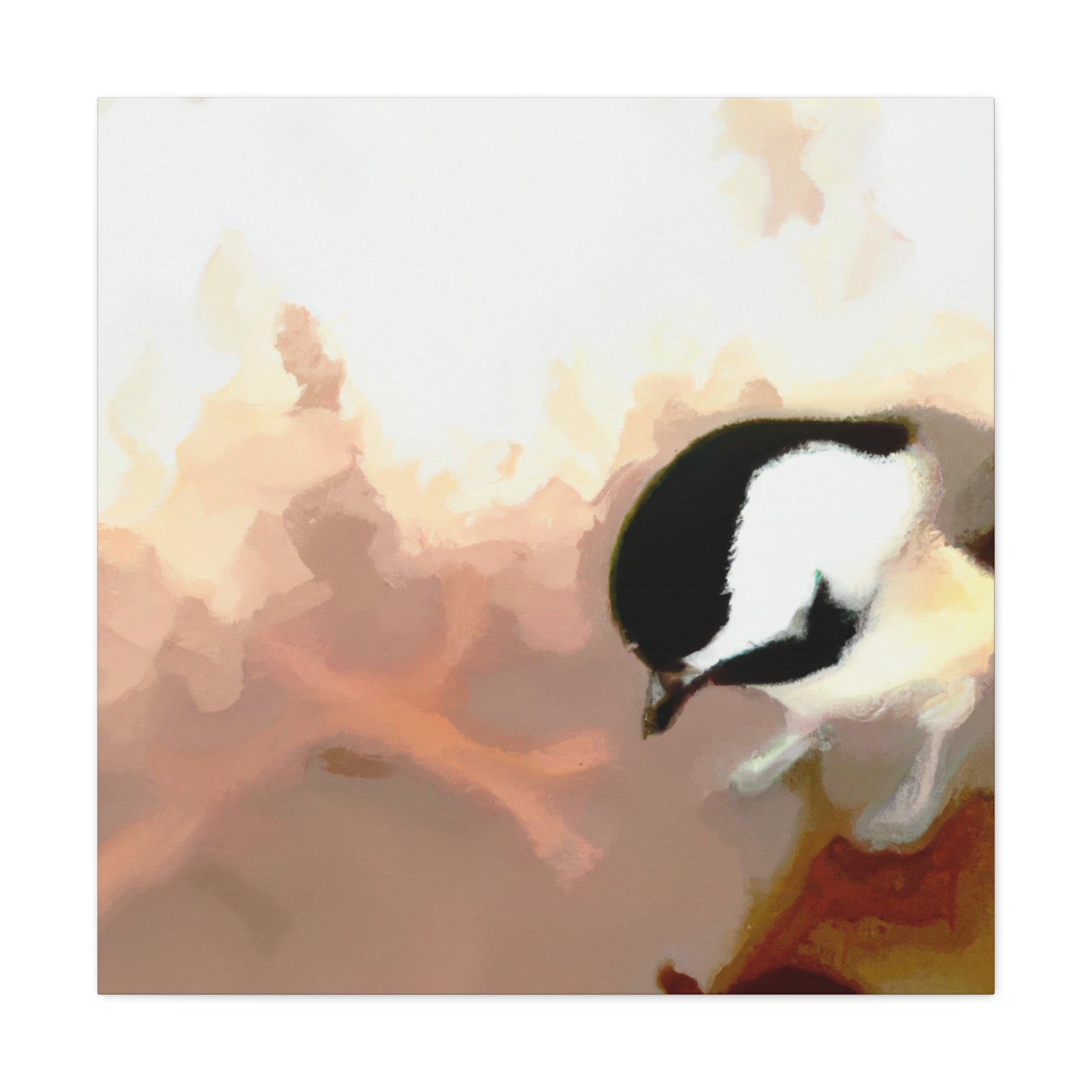 Chickadee Abstractionists - Canvas