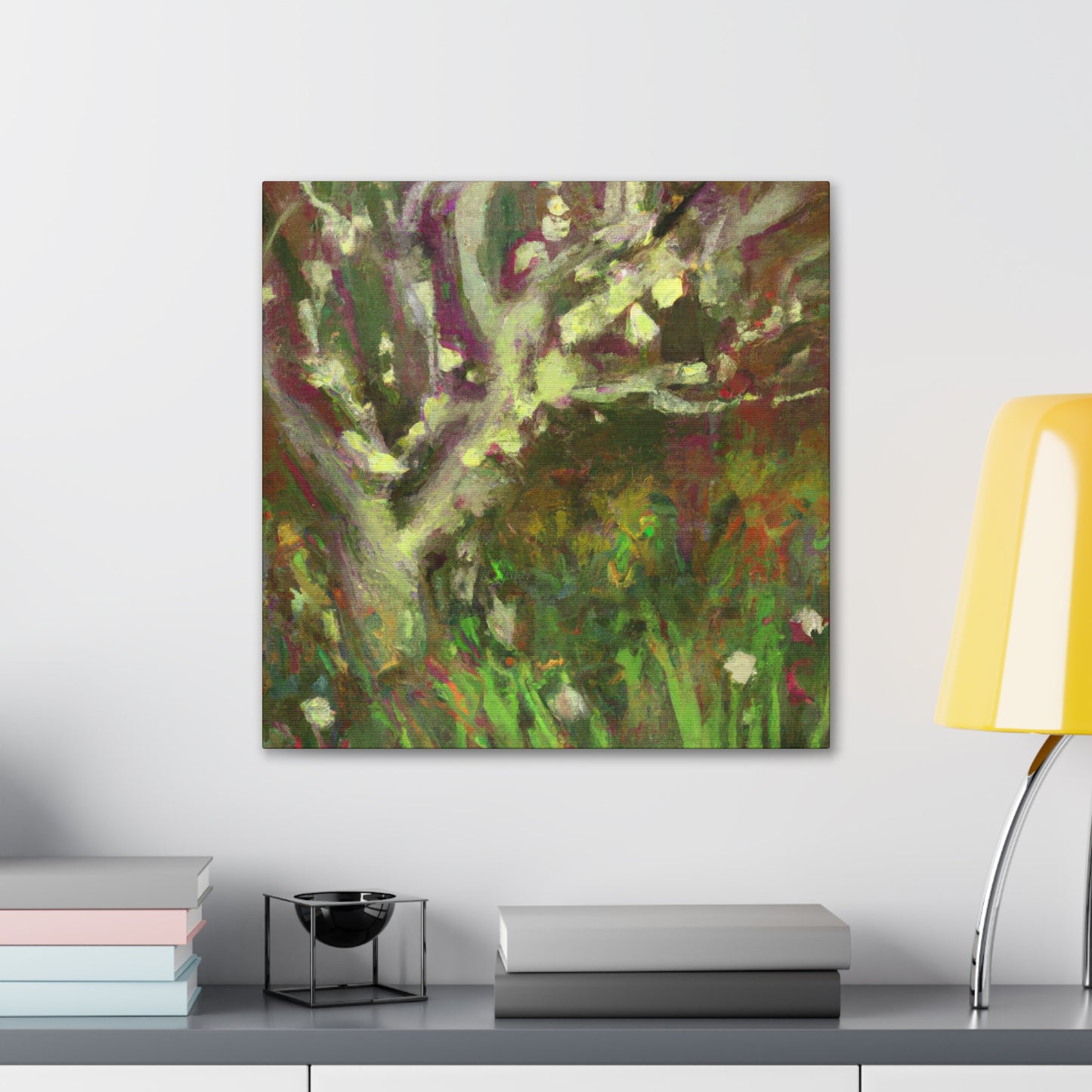 "Apple Tree Impressionism" - Canvas