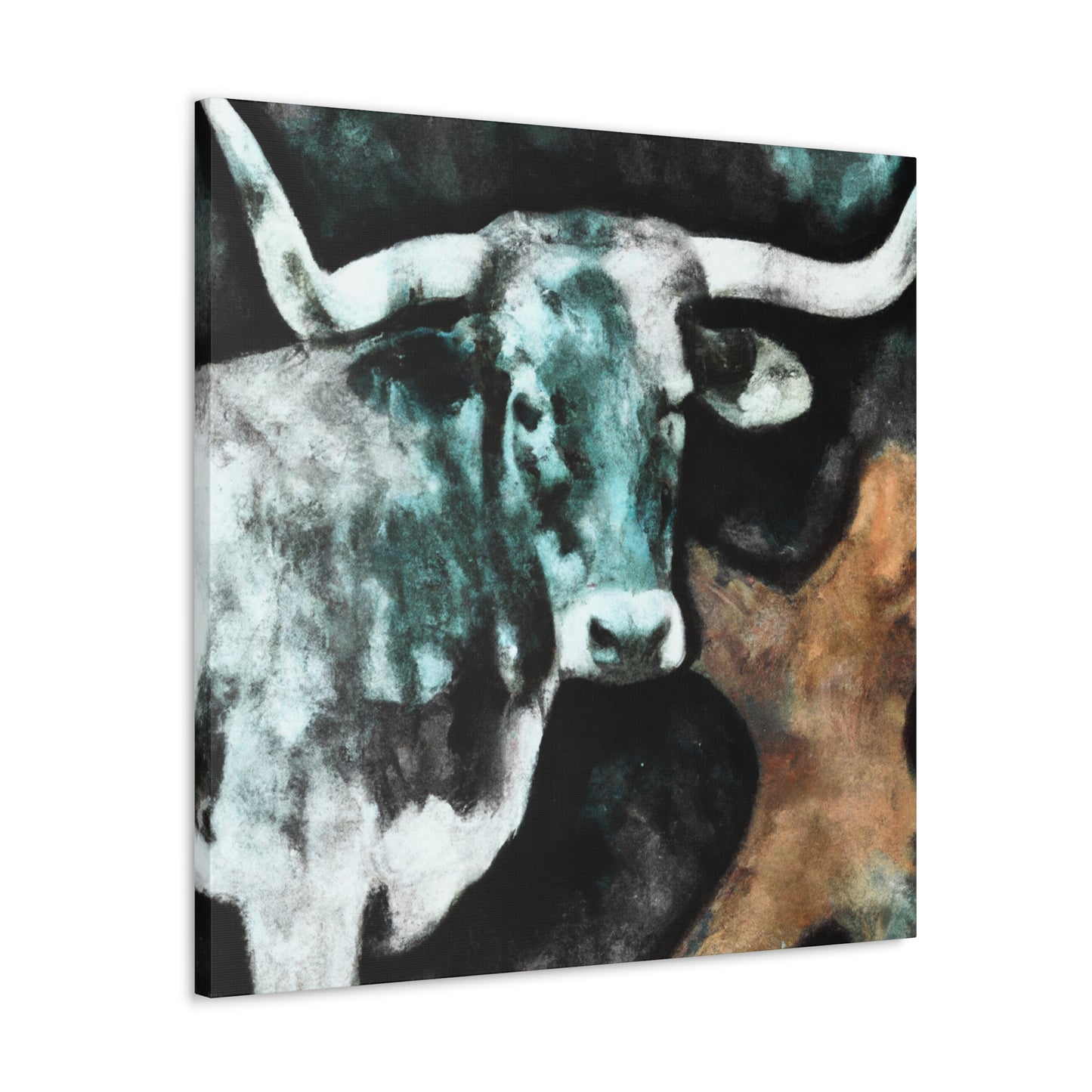 Texas Longhorn Majesty - Canvas