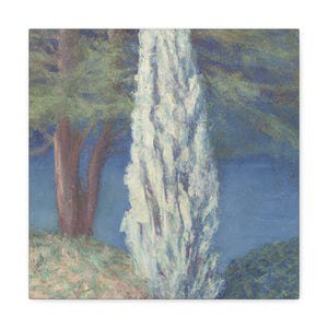 Cypress Among the Clouds - Canvas