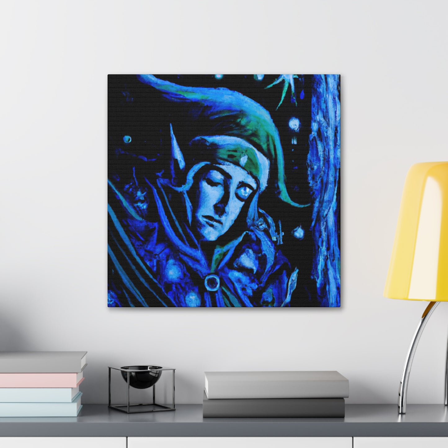 Elf in Evening Gown - Canvas