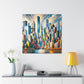 "Urban Vibrancy: Chicago Revived" - Canvas