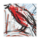 Red-winged Blackbird Abstraction - Canvas